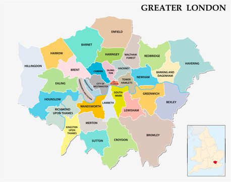 Greater London Map