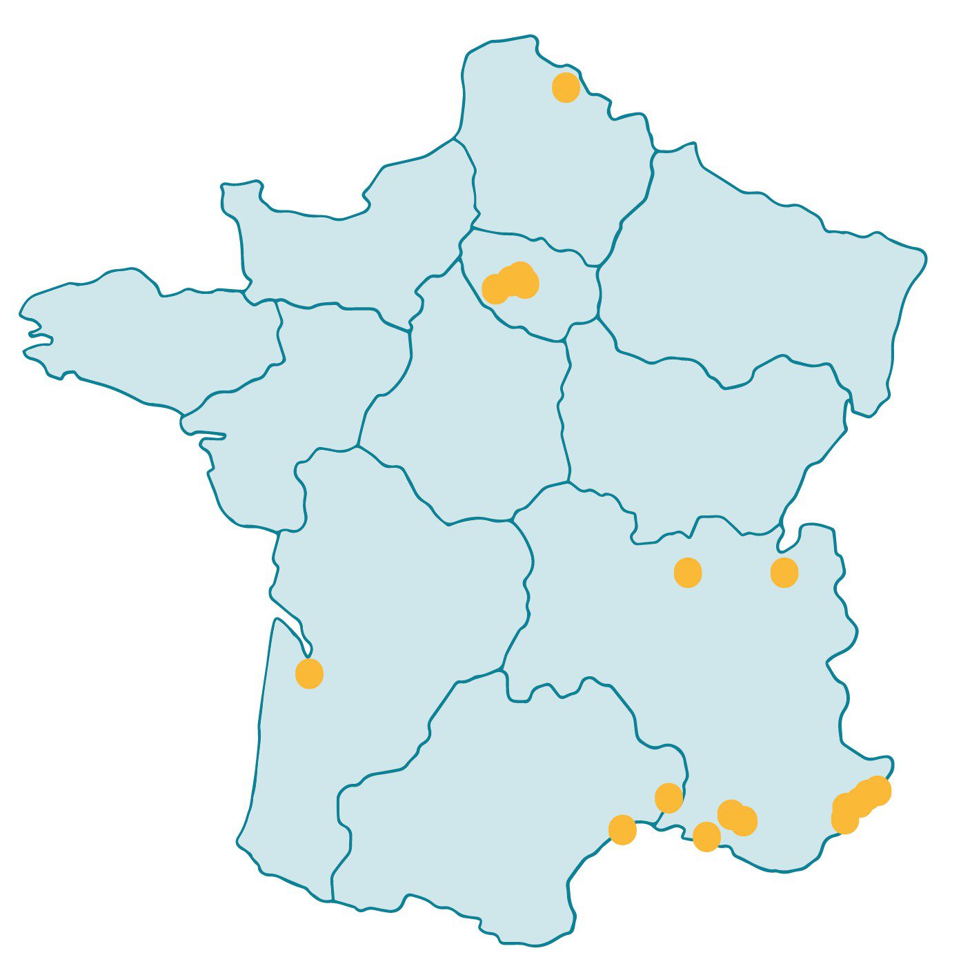 Map of France
