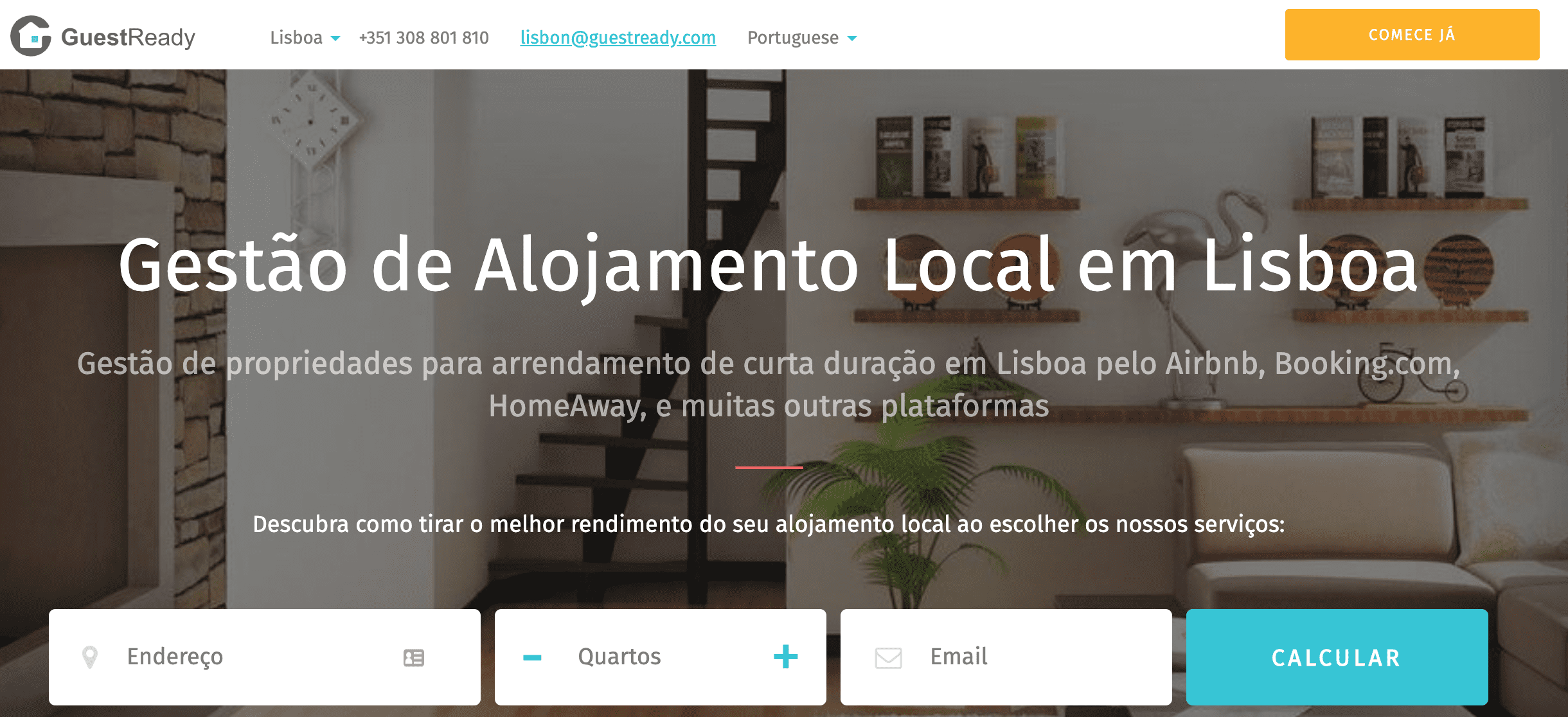 Gestão de Alojamento Local Use a Calculadora Para Saber Quanto Vale a Sua Propriedade GuestReady