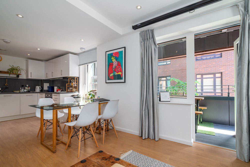 Modern flat in London