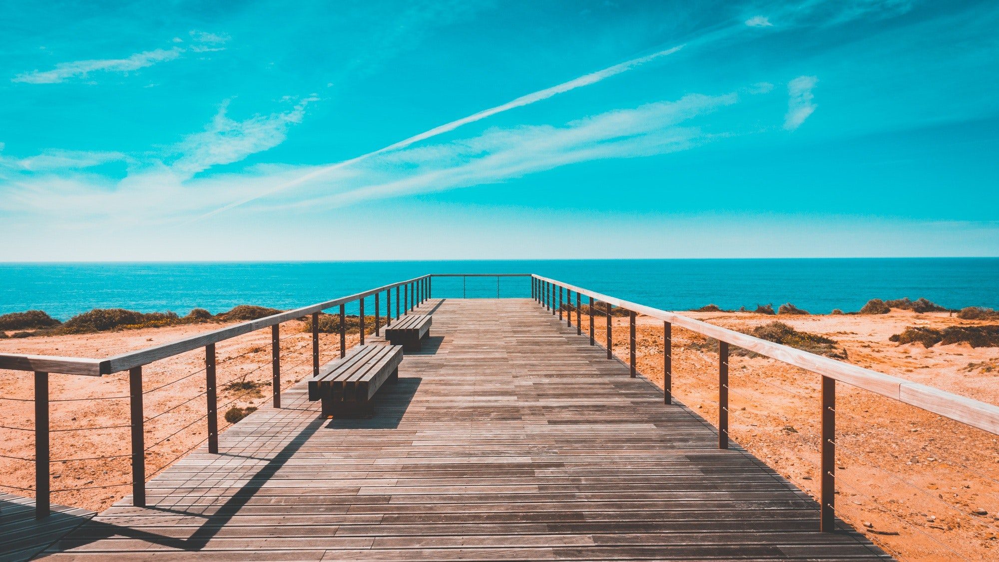 Beach in Portugal by Pixabay