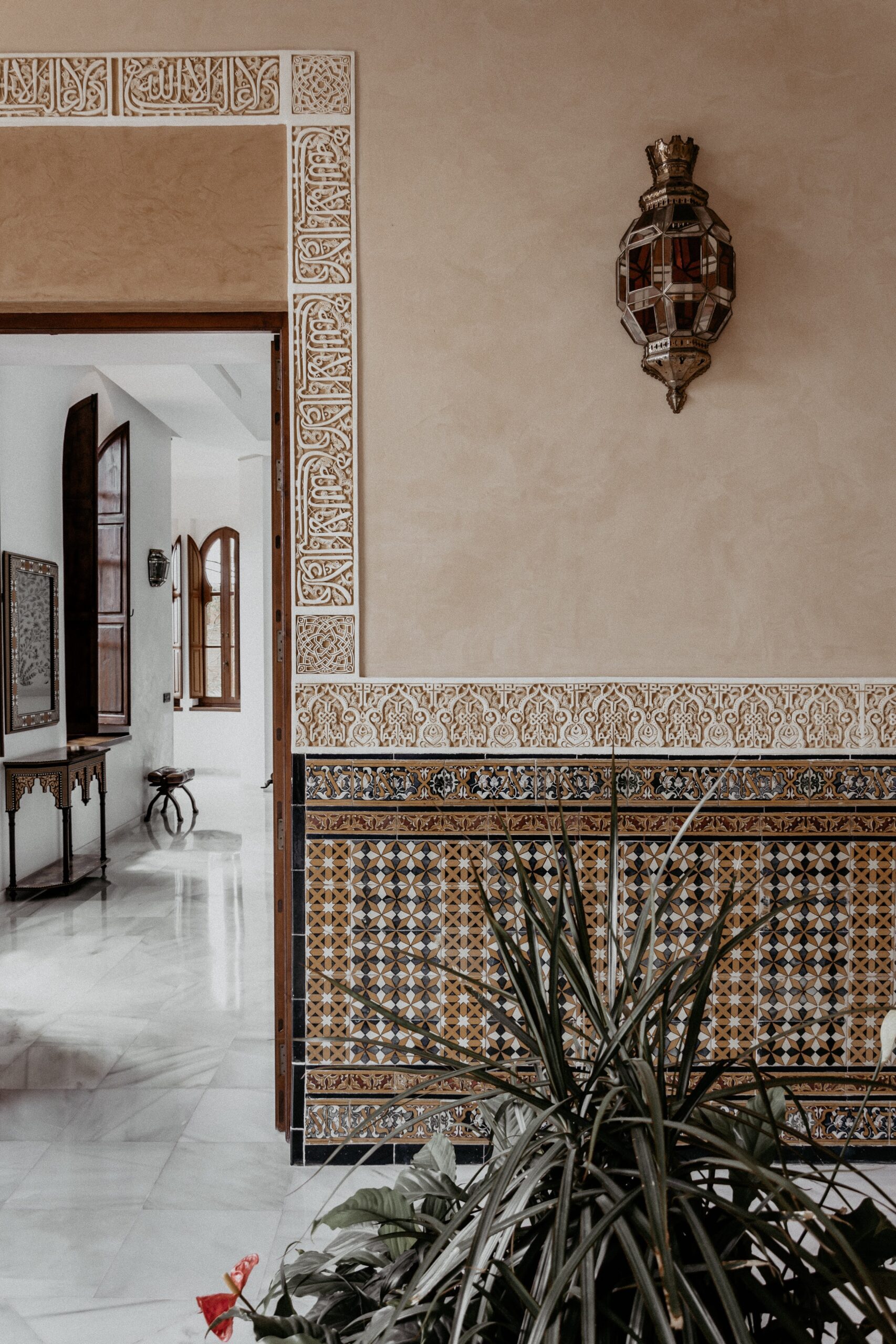 Andalusian home interior - image by Camille Brodard