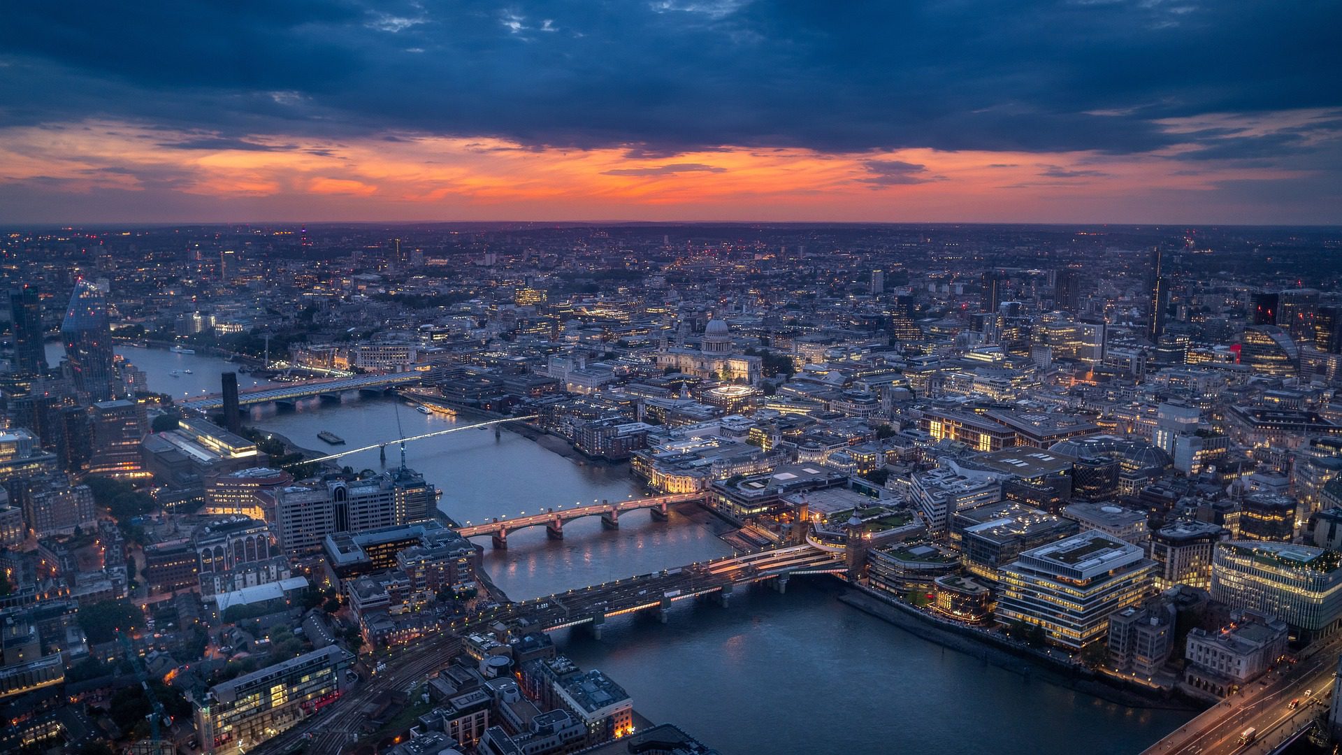 Views over London - image by Pierre Blaché