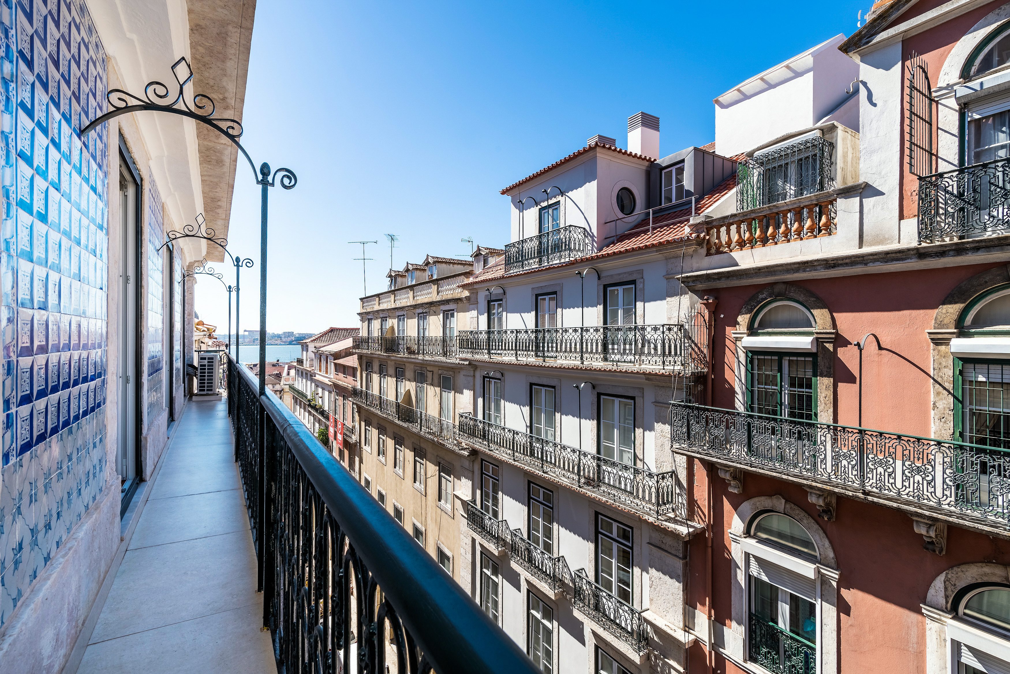 Tagus river balcony view
