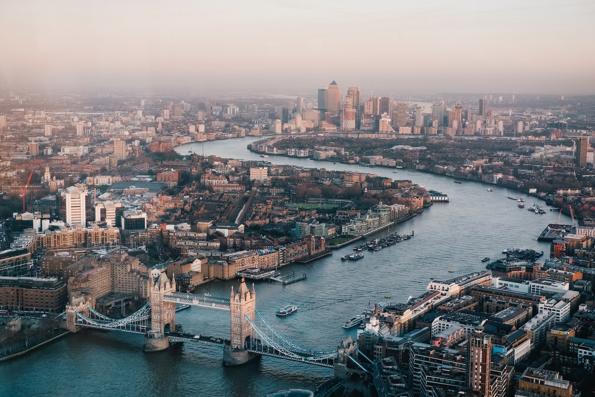 Views over the River Thames