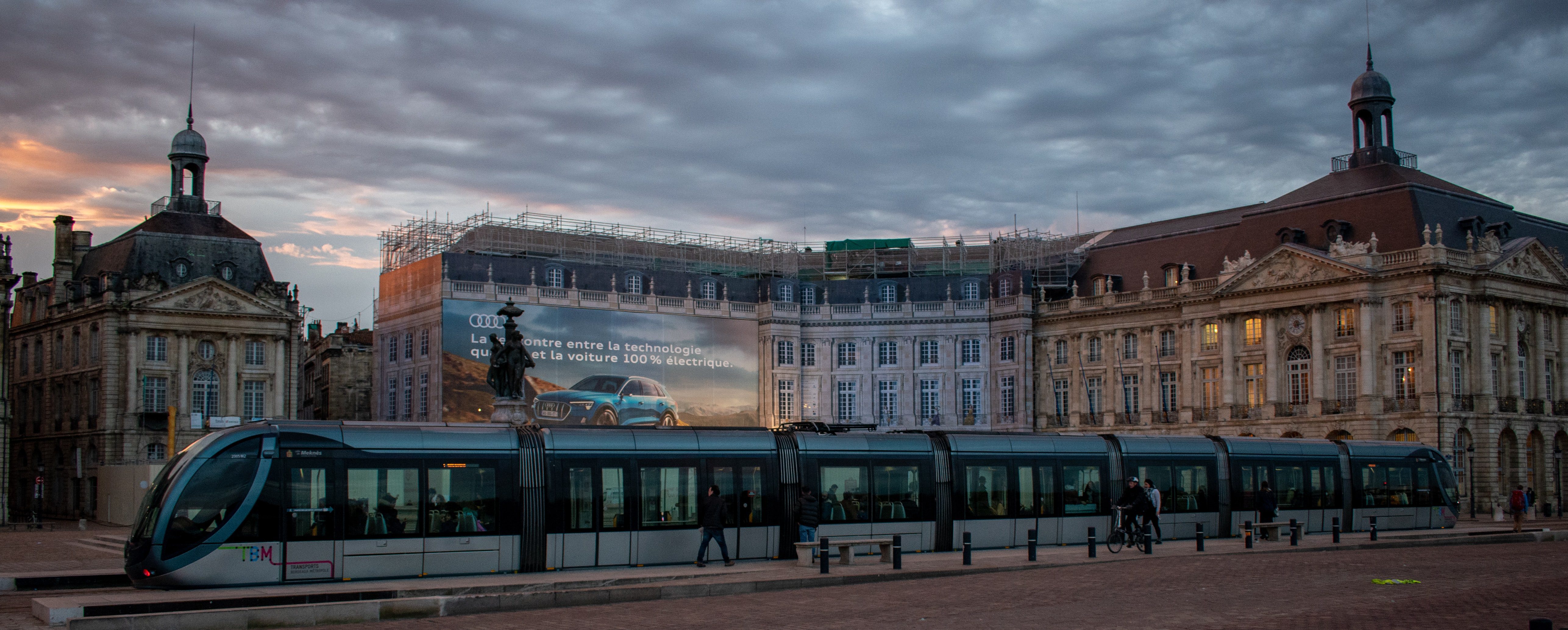 vue de la ville de Bordeaux