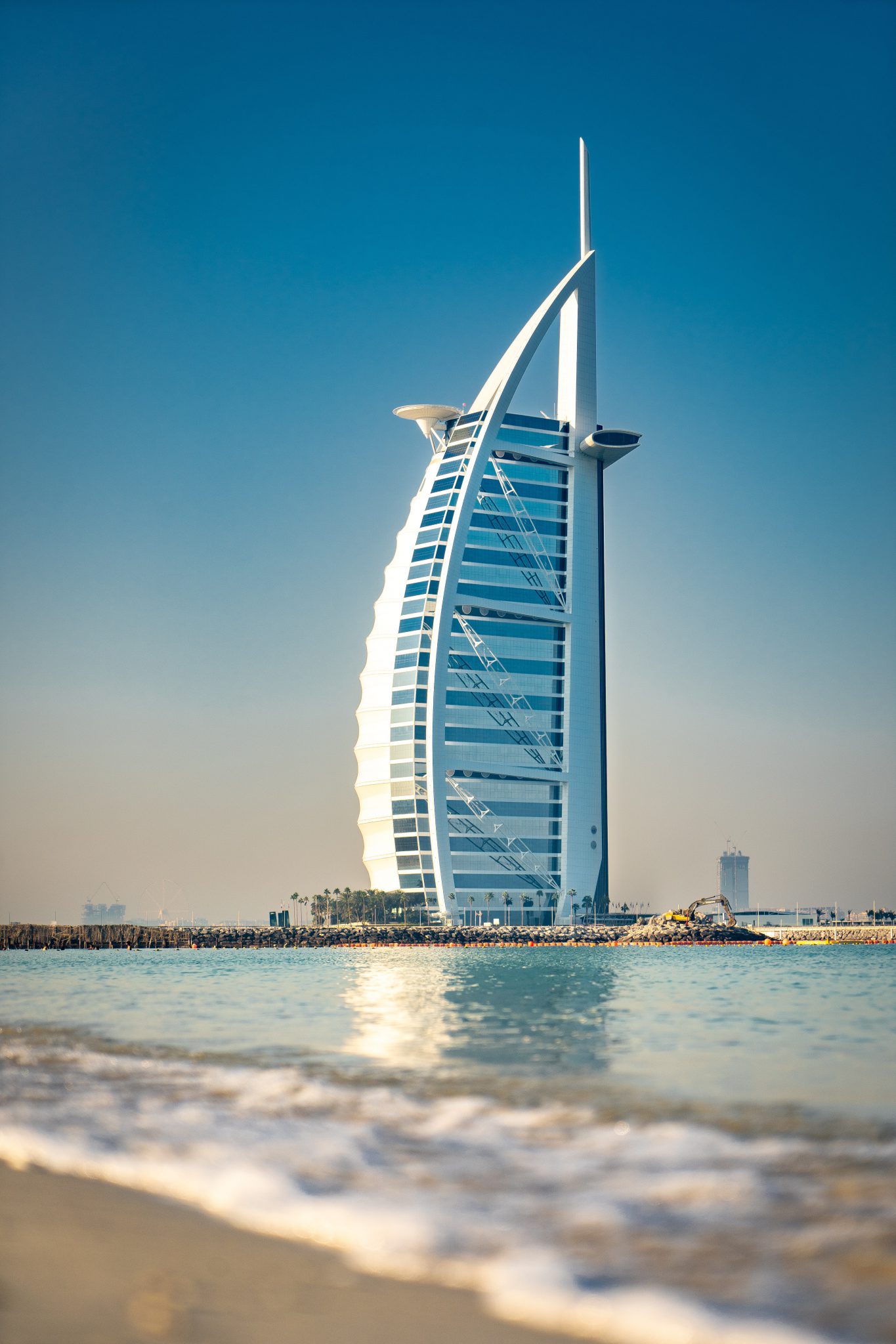 Burj Khalifa Dubai et la mer