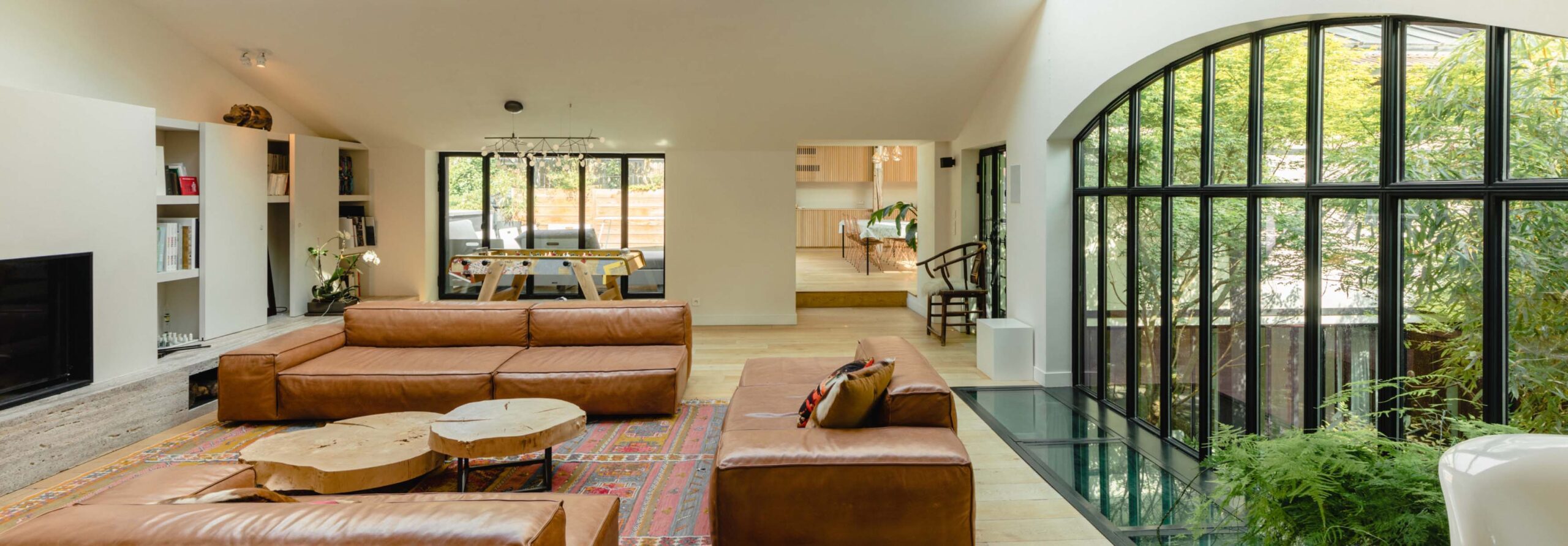 View of a living room from a whole property managed by GuestReady