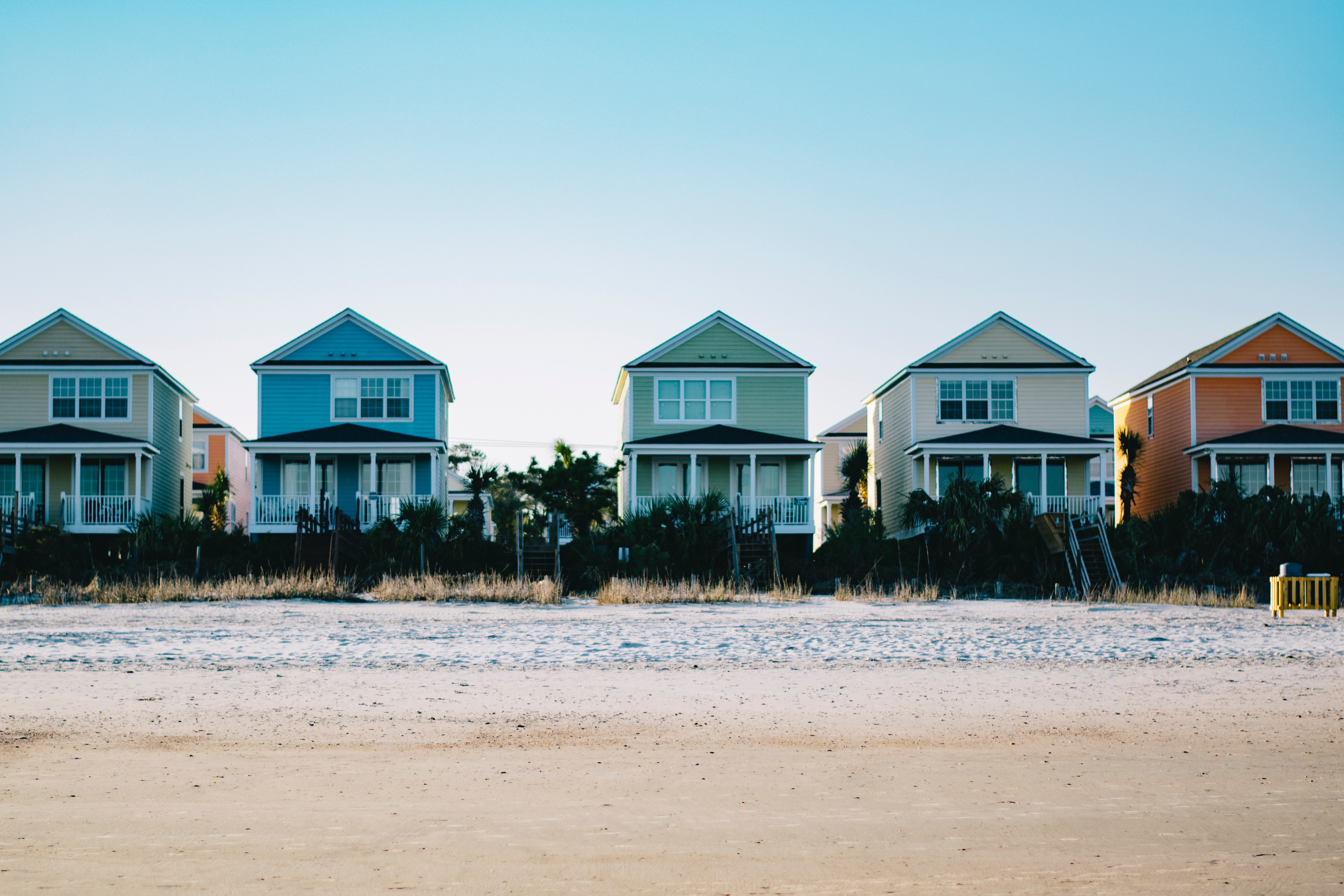 maisons au bord de mer